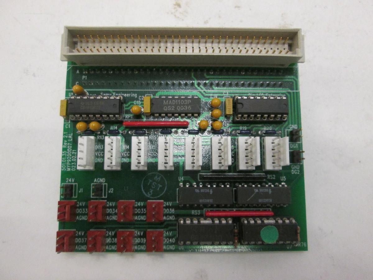 Used Semy Engineering, MYP9200007, 501.01.35, PCB Assy, Used