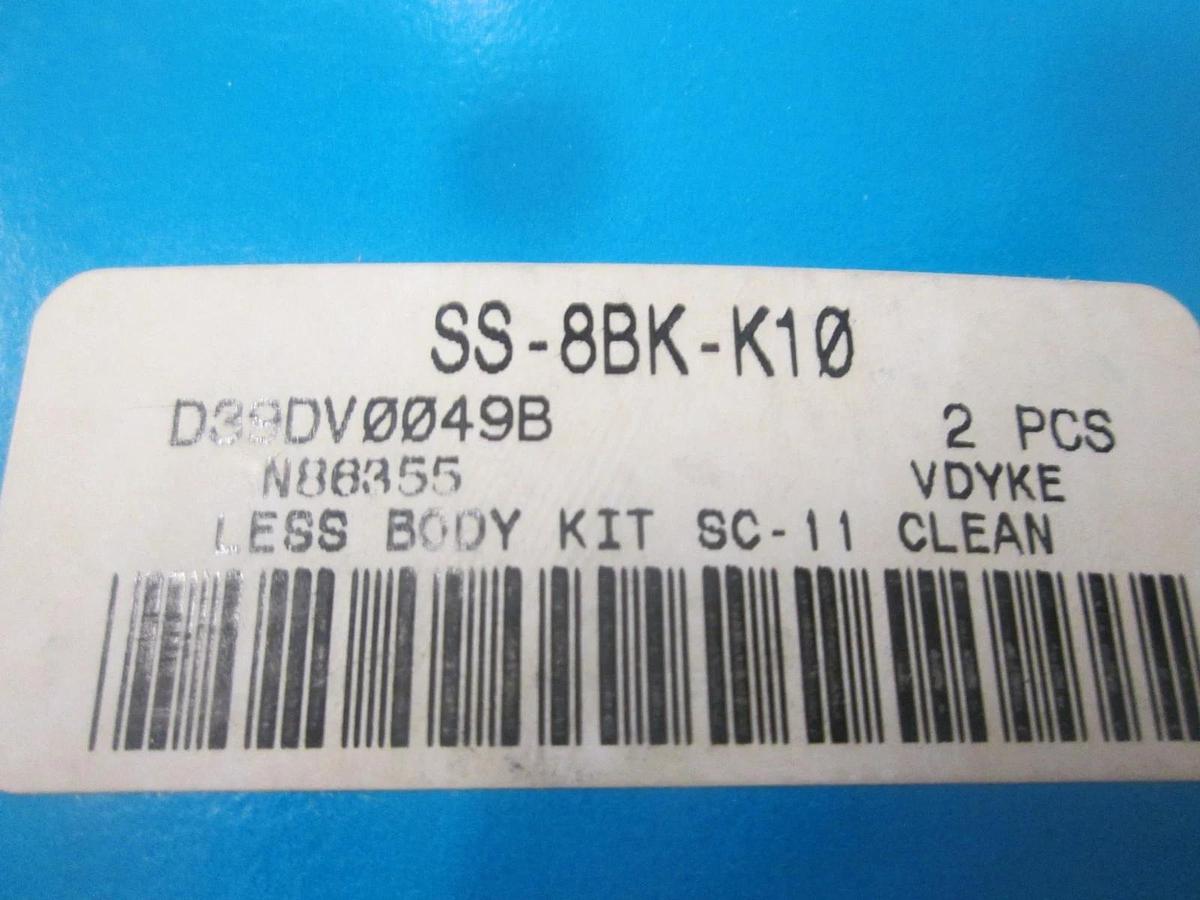 Swagelok, ESS Body Kit, SC-11, SS-8BK-K10, New, Lot of 2