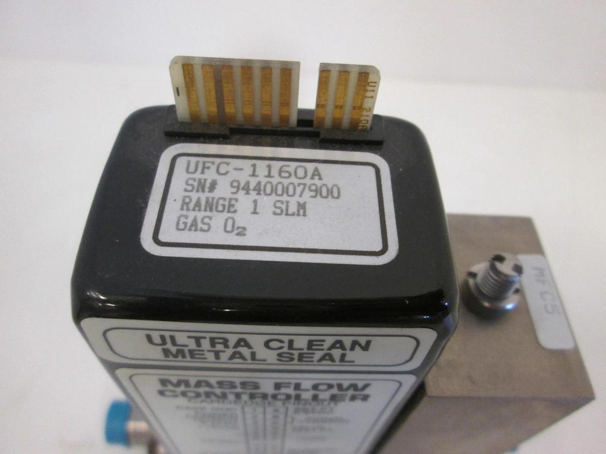 Used Unit Instruments, UFC-1160A, Mass Flow Controller, 1 SLM, O2, Used