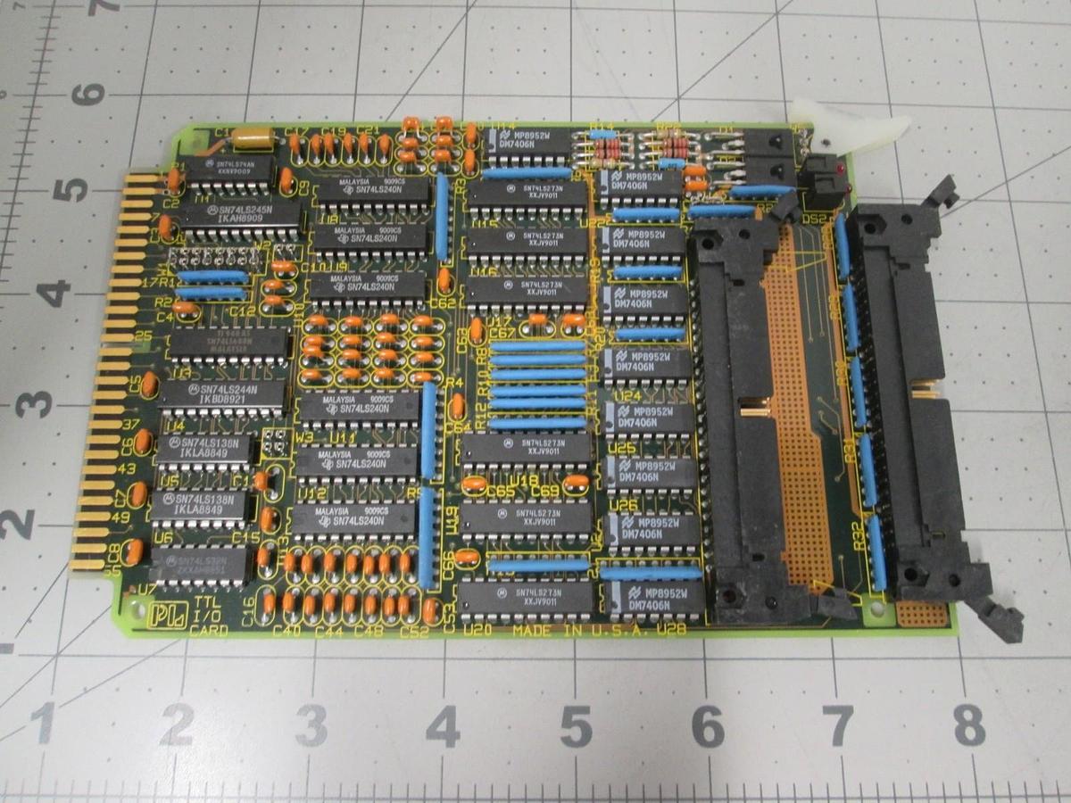 Watkins Johnson, 978769-001R, Pro Log PWB111469-003, TTL I/O Card, New