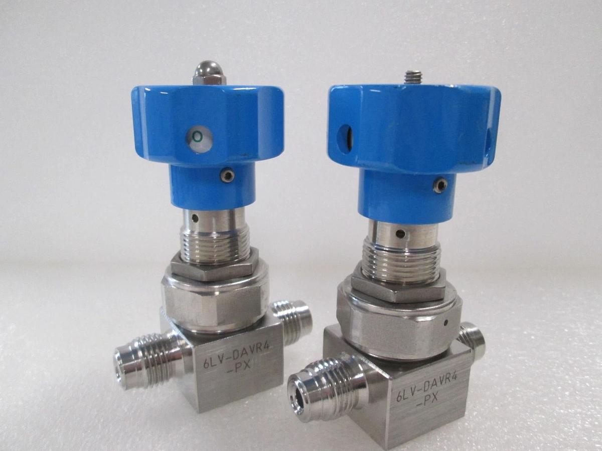 Used Nupro, 6LV-DAVR4-PX, Manual Valve, MVCR, Used, Lot of 2
