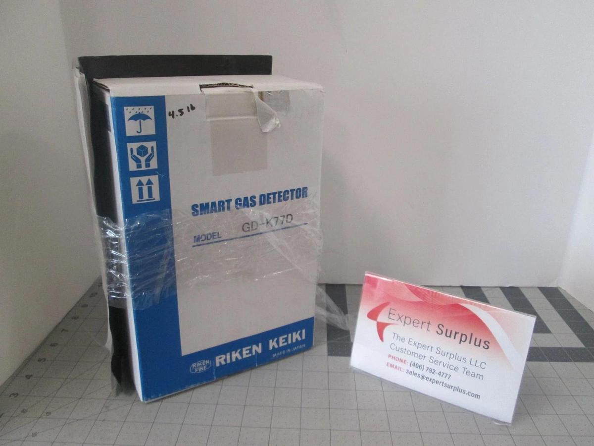 Riken Keiki, GD-K77D, Smart Gas Detector, NH3 Sensor w/ Readout and Manual, New
