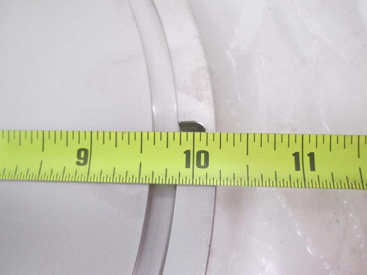 Used Cryco, 6" Wafer Door Plate, 1.25", Cleaned, Used