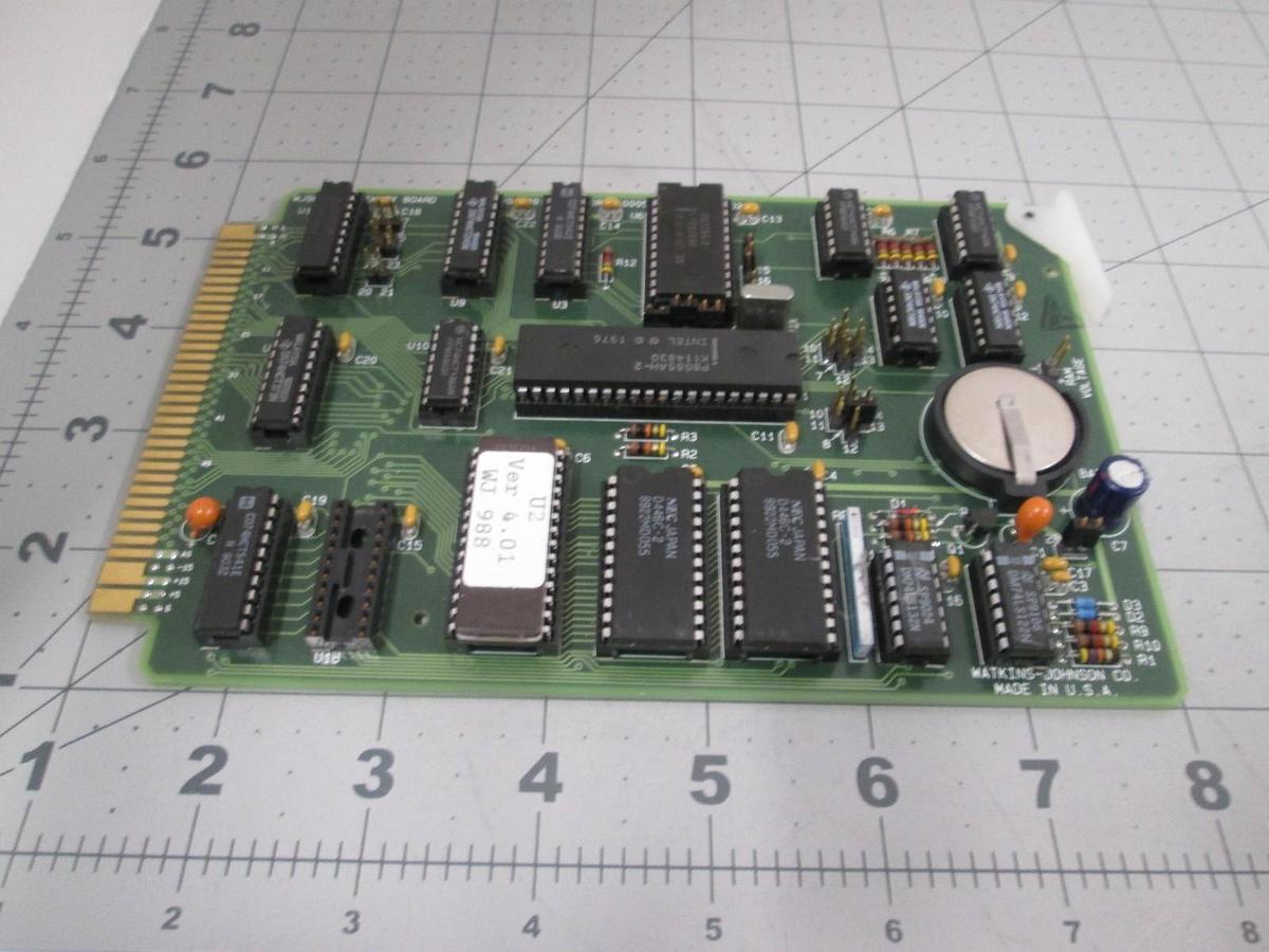 Used Watkins Johnson, 901095-001, CPU Memory PCB Assy, New