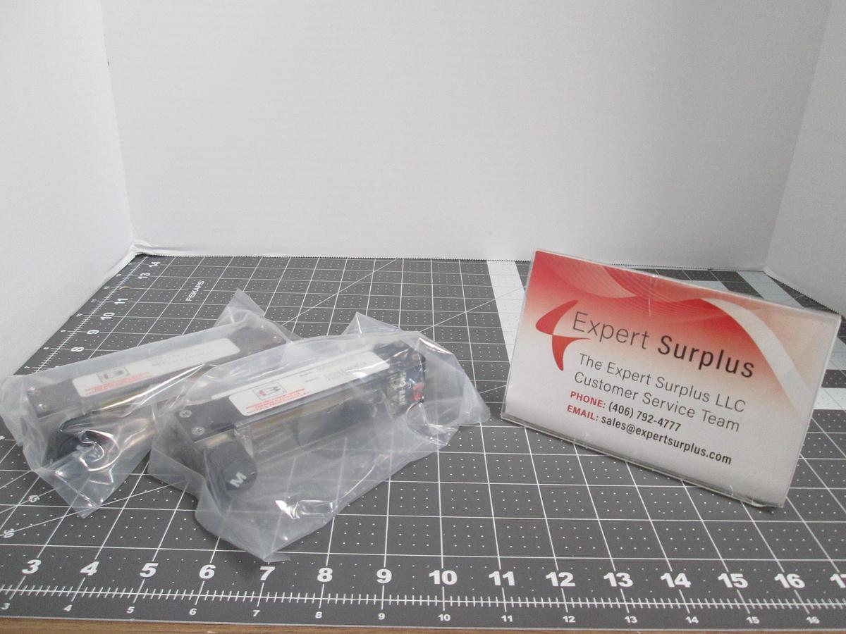 Lot of 2 New Brooks Instruments 1350EEB6CNF1A Sho-Rate Flowmeter Air