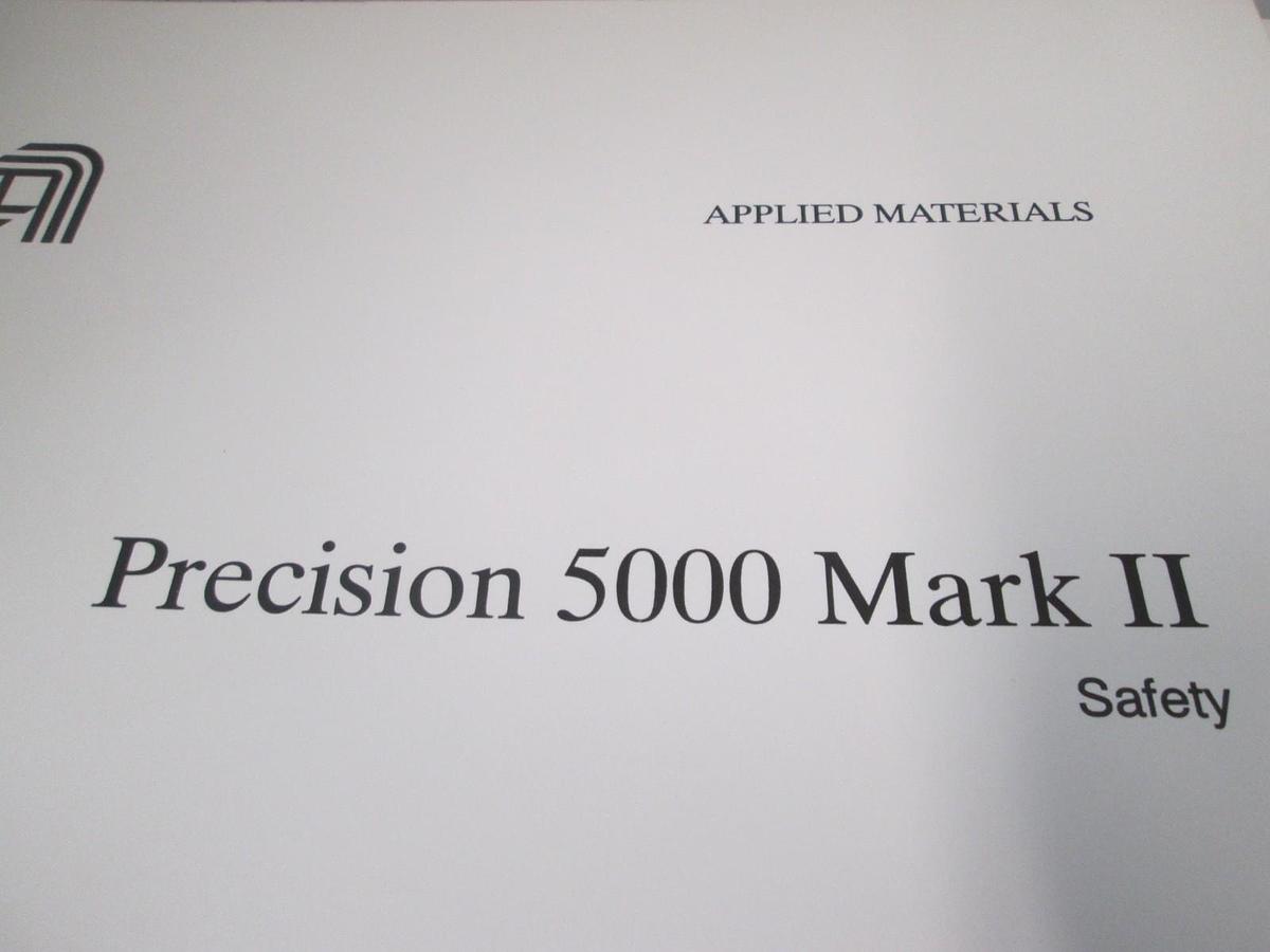 Used AMAT, Precision 5000 Mark II, Safety Manual, Used