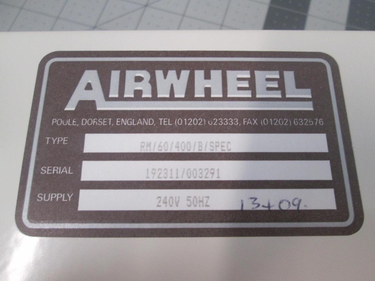 Used Airwheel, RM/60/400/B, Right Hand Fan (EQR), 240V, 50Hz, New