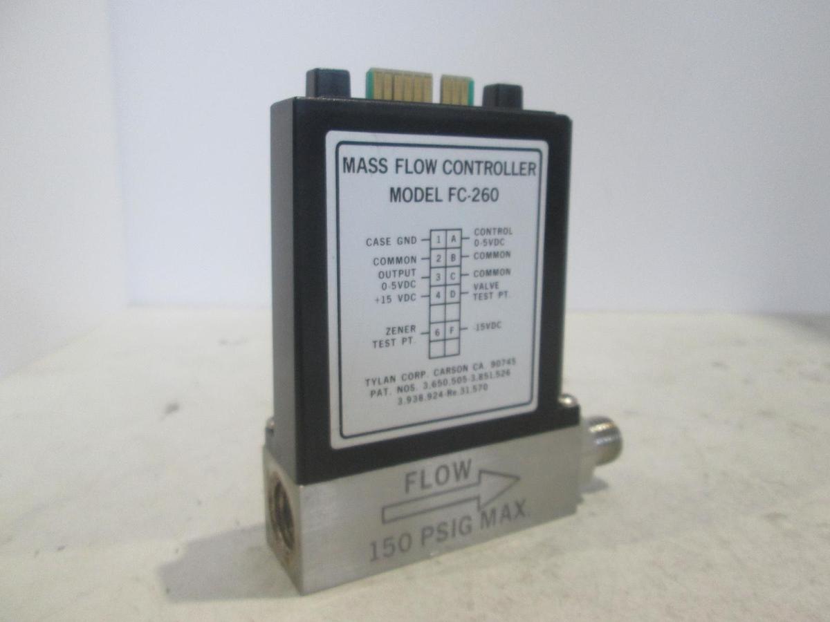 Used Tylan, FC-260, Mass Flow Controller, 200 SCCM, BCL3, Used
