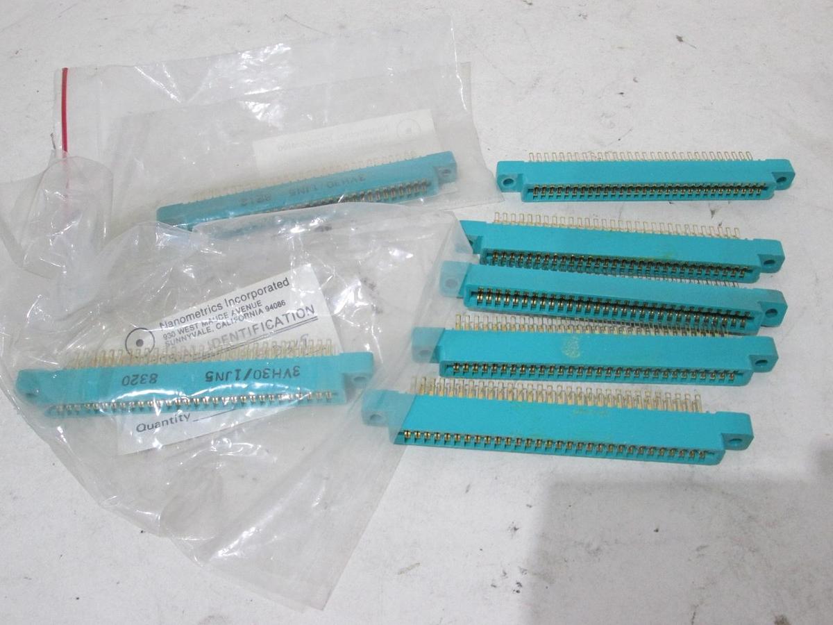 Used Nanometrics, 9080-0319, 60 Pin Connector, Used, Lot of 7
