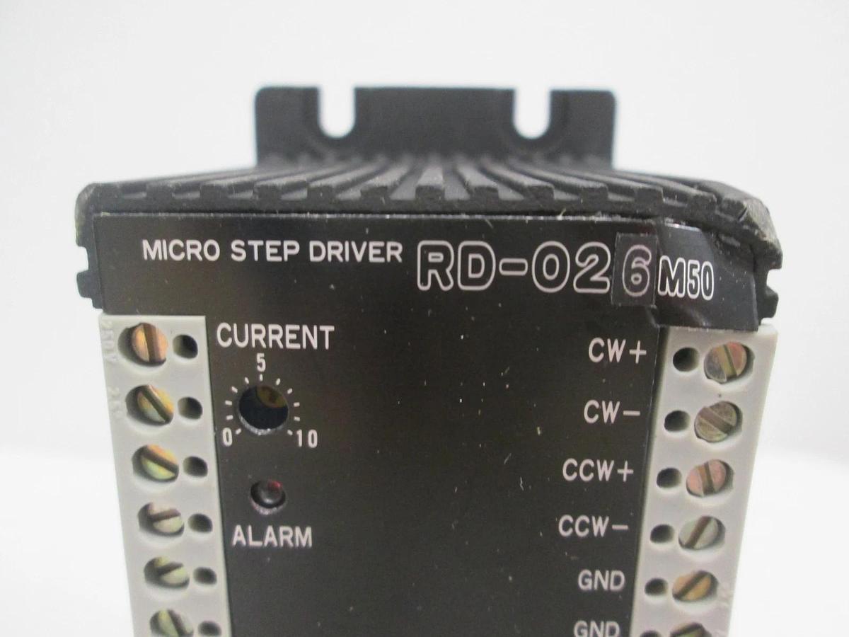 Used Rorze Co., RD-02 6 M50, Micro Step Driver, Used