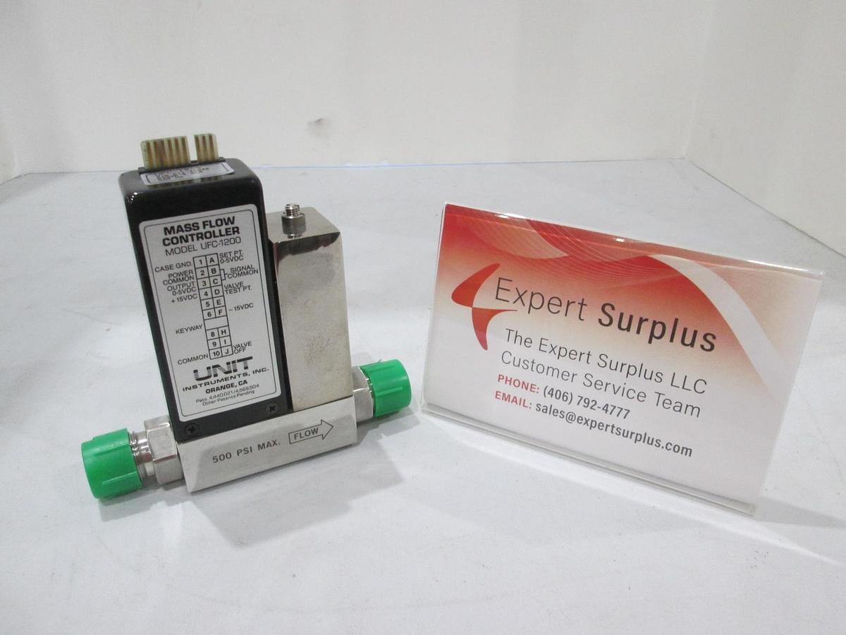 Used Unit, UFC-1200, He, 5 SLM, Mass Flow Controller, New