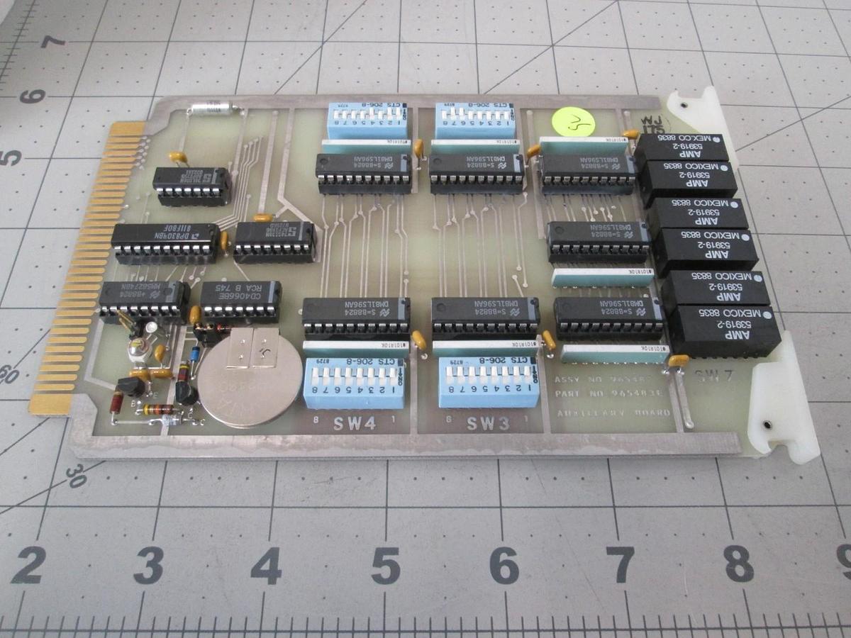 Watkins Johnson, 902027-001, Auxiliary Circuit, PCB Assy, New