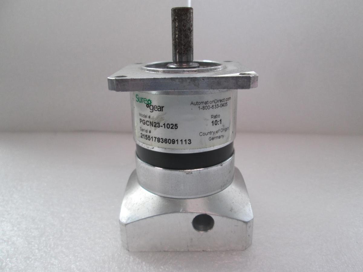 Used Sure Gear, PGCN23-1025, Precision Gearbox, 10:1 Ratio, Used