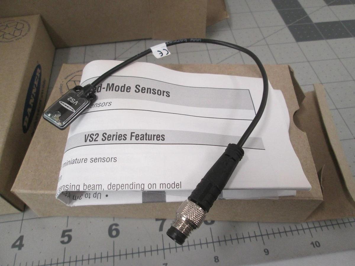 Banner, VS2KRN5VQ, Photoelectric Sensor, New