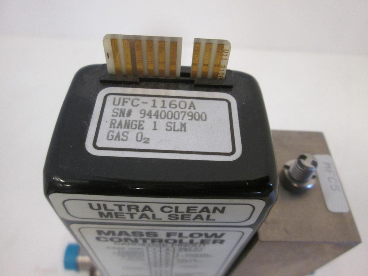Used Unit Instruments, UFC-1160A, Mass Flow Controller, 1 SLM, O2, Used