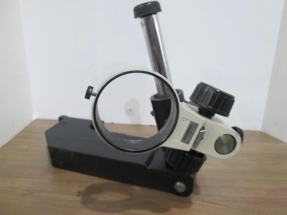 Used Olympus, SD-STB3, Focusing Arm Stereozoom Microscope Holder w/ Hinge Arm, Used