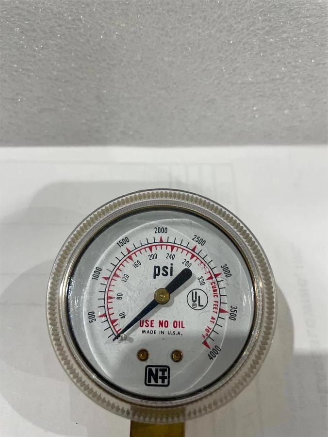 Used NT, Pressure Gauge, 0-330PSI, Used