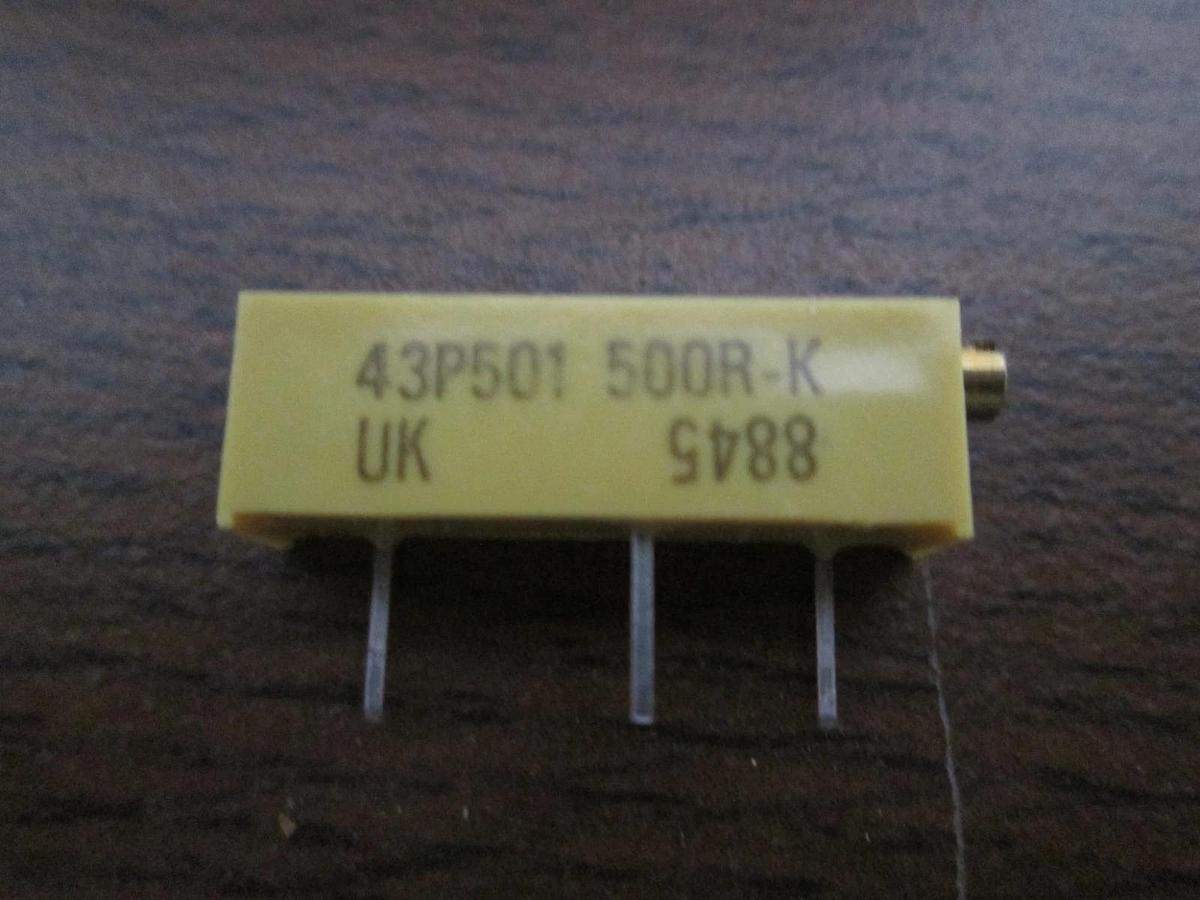 Spectrol, 43P501, 500R Trimmer, New, Lot of 36