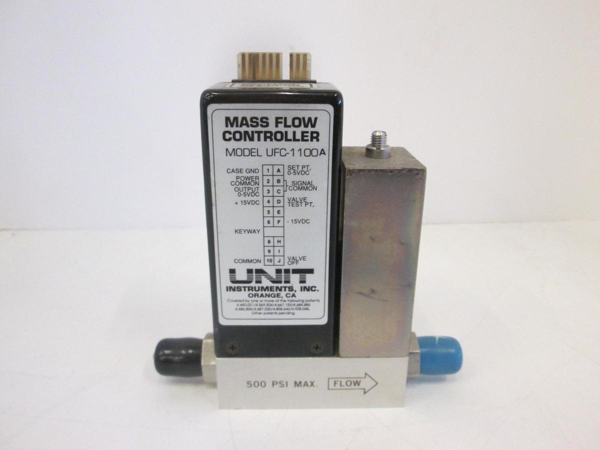 Used Unit Instruments, UFC-1100A, Mass Flow Controller, 100 SCCM, N2O, Used