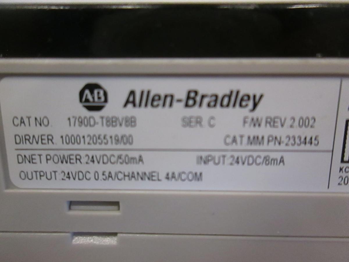 Used Allen Bradley, Compact Block LDX, 1790D-T8BV8B, Used