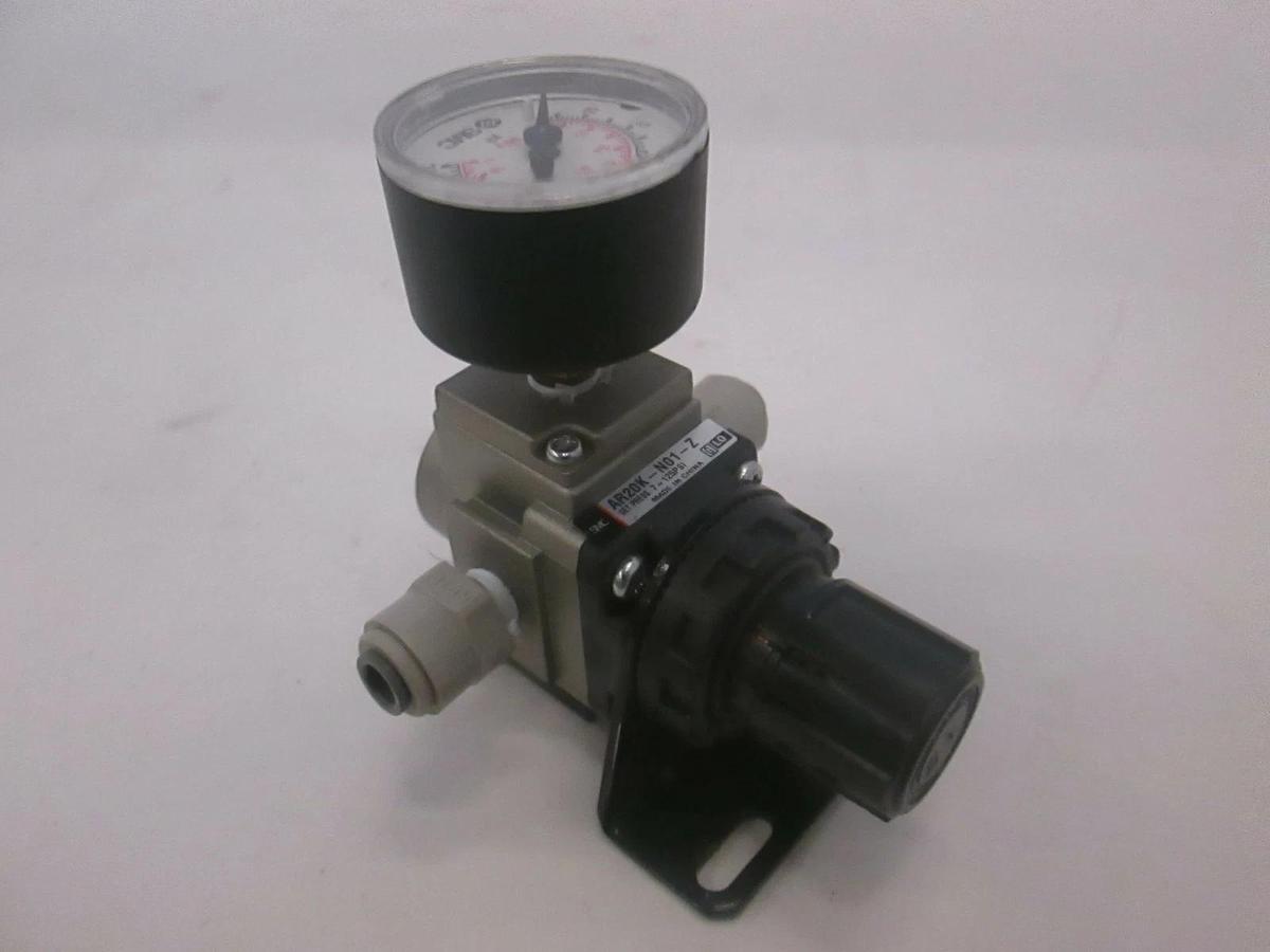 Used SMC, Regulator Assy w/ Gauge, AR20K-N01-Z, Used