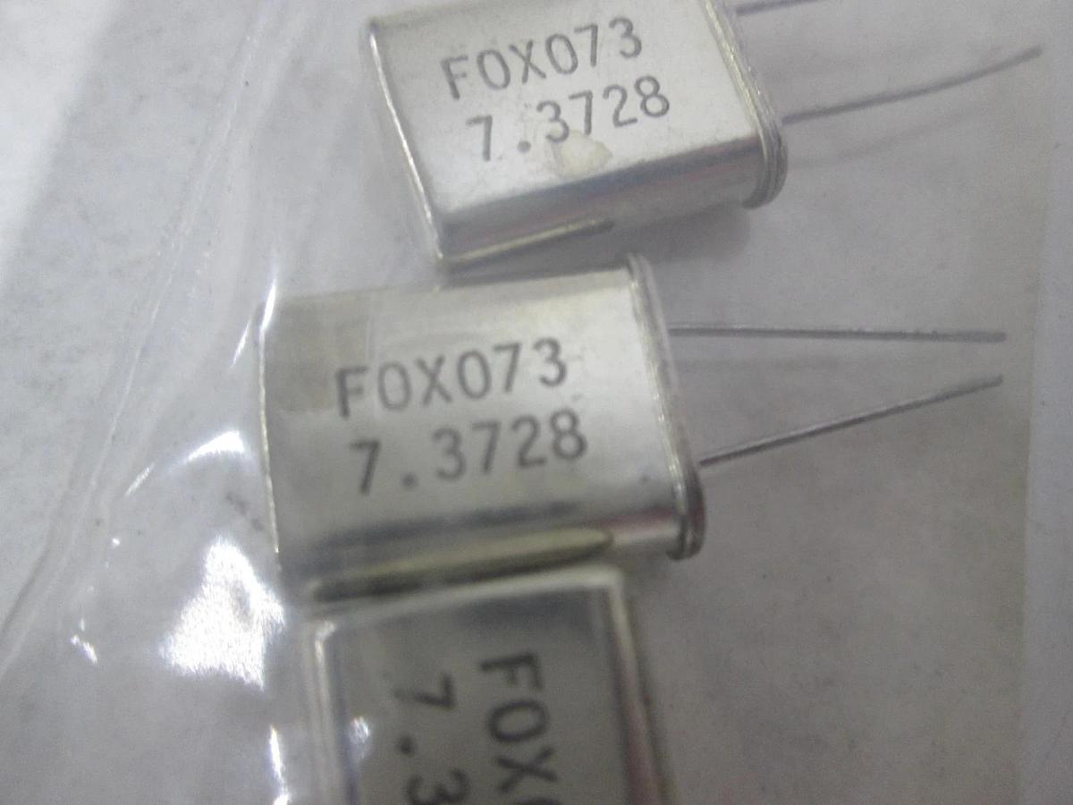 Used FOX073, Resistor, 7.3728, Used, Lot of 9