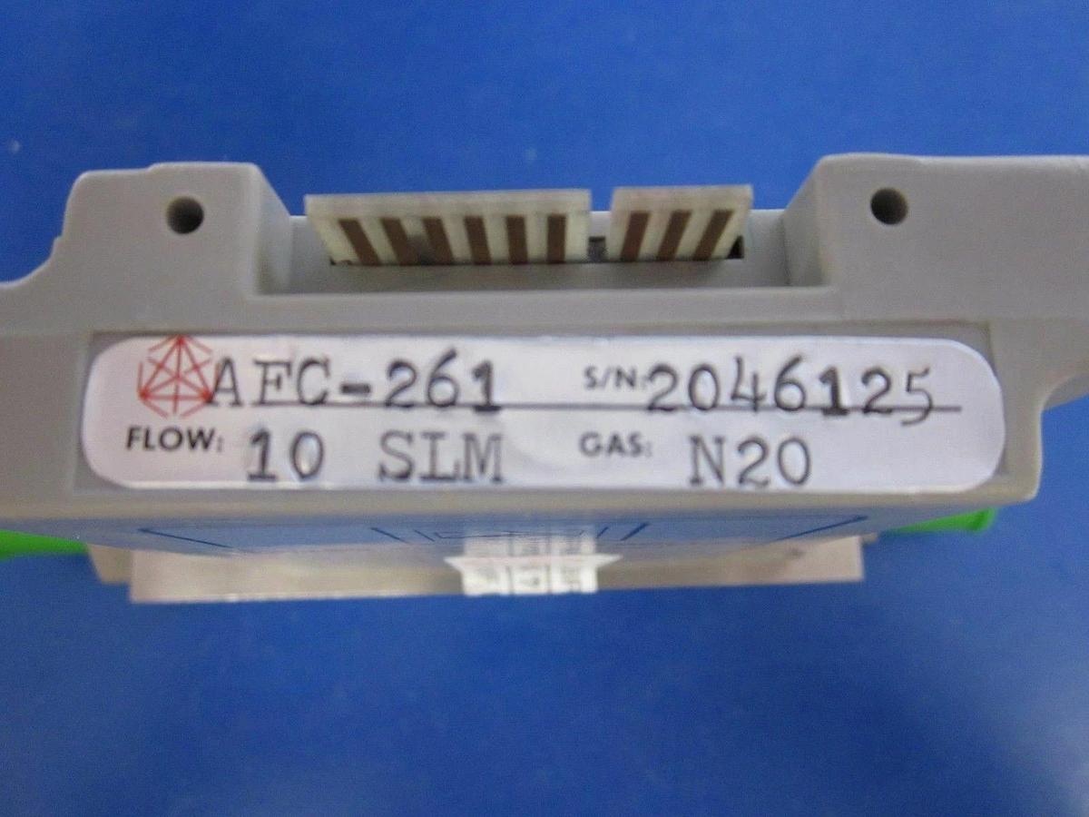 Used ASM AFC-261 MFC, Range: 10SLM, Gas: N2O, 1/4" Male VCR In/Out
