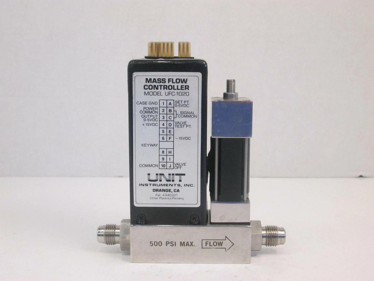 Used Unit UFC-1020 Mass Flow Controller MFC, SF6, 15 SCCM