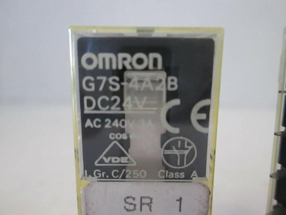 Used Omron Relay G7S-4A2B, Used, Lot of 2