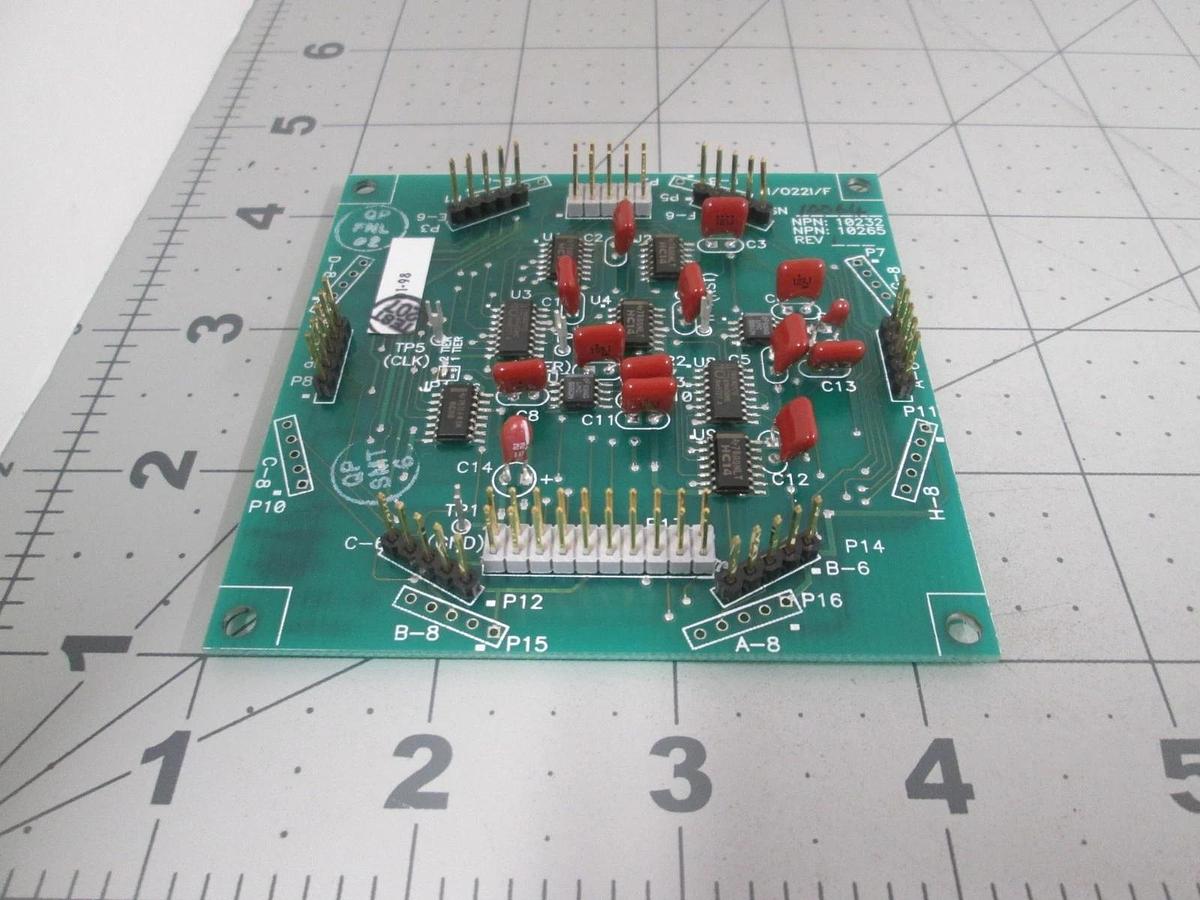 Used Novus Corp., 171800-001, I/O 22 PCB Assy, Used