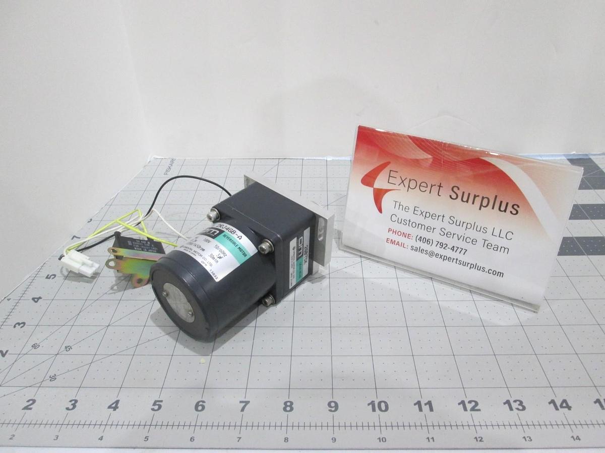 Used Oriental Motor, 2GB75K Motor Head w/ 2RJ4GB-A Reversible Motor, Used
