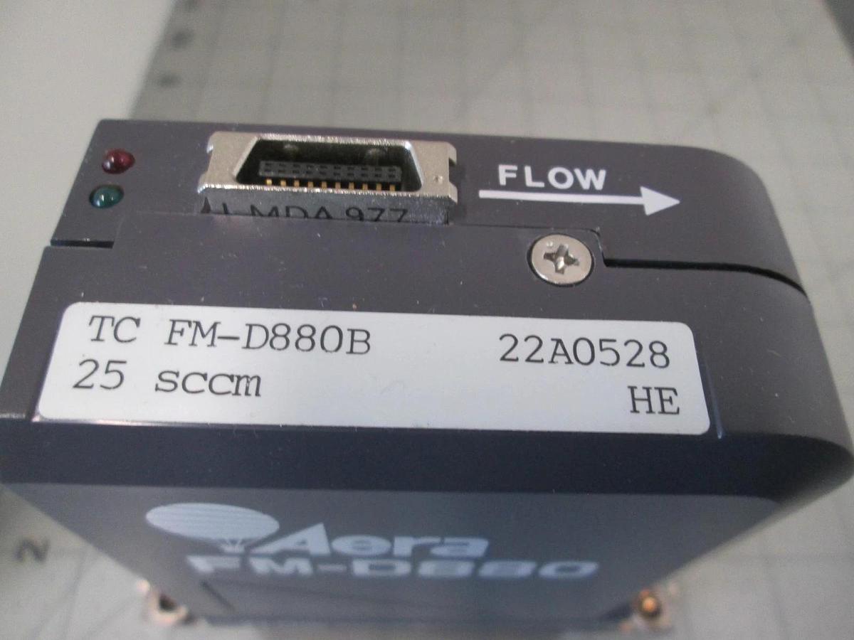 Aera, FM-D880B, He, 25 SCCM, Mass Flow Controller, New