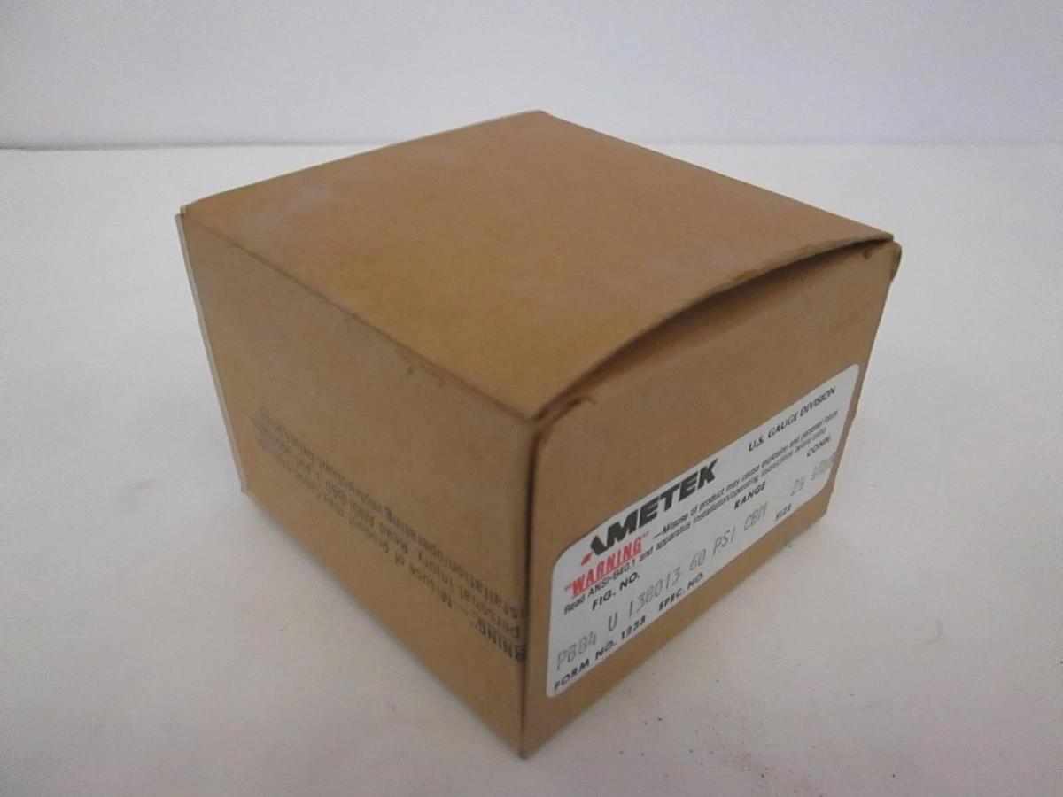 Ametek, P844U, 60 PSI Gauge, 138013 CBM, New