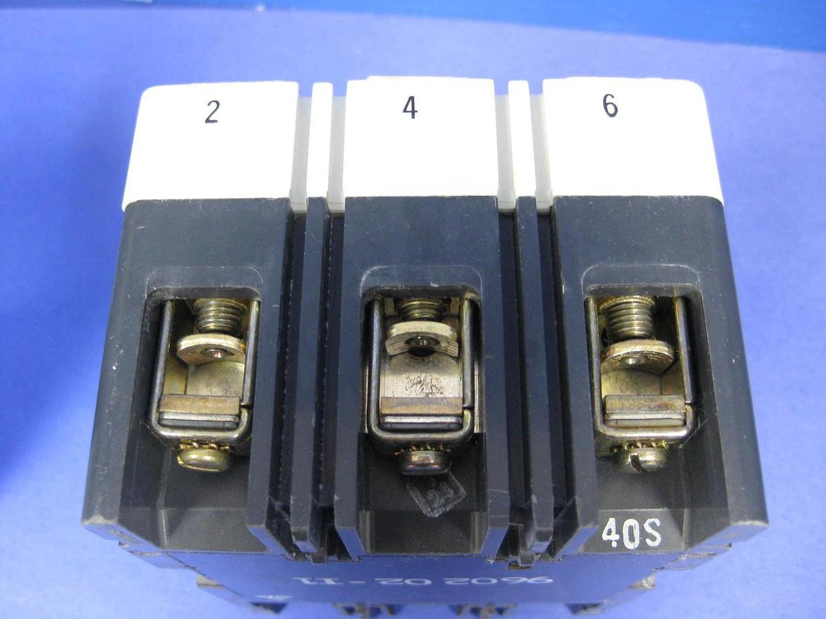 Used Westinghouse Series C FWF3040L Circuit Breaker,415 VAC, 40A 3 Pole, Used