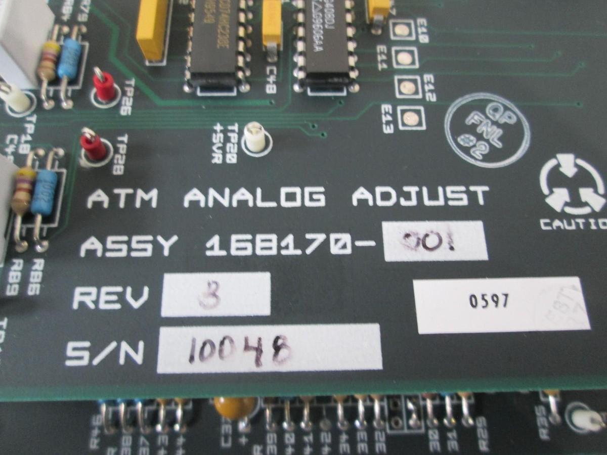 SVG Thermco, 604107-01, Analog ATM PCB Assy, New