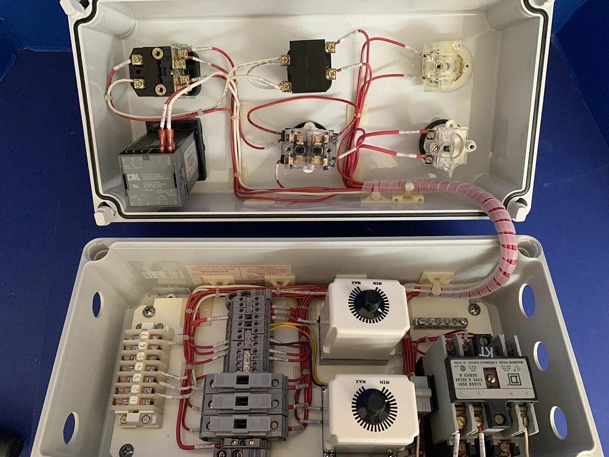 Used Pump & Chiller Controller with CAL 9900 Temperature Controller, Used