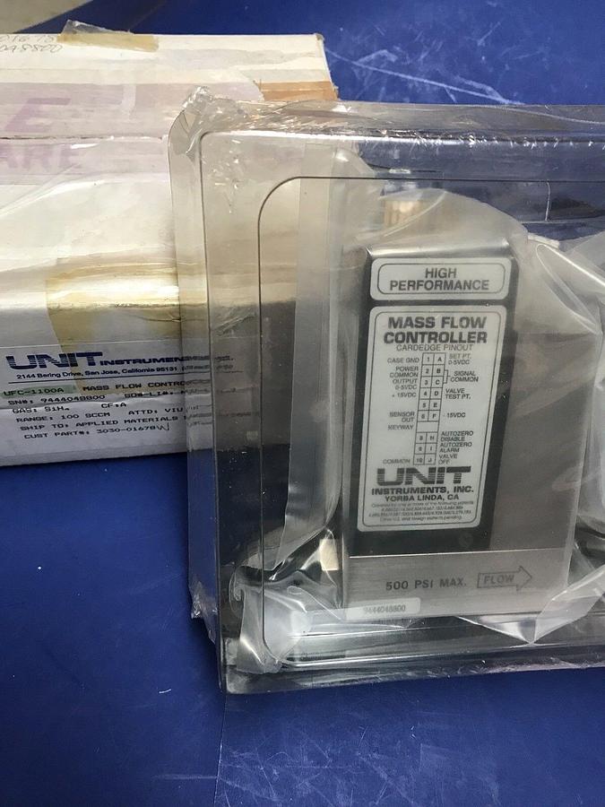 Used Unit UFC-1100A Mass Flow Controller SiH4, 100 SCCM, Reburbished