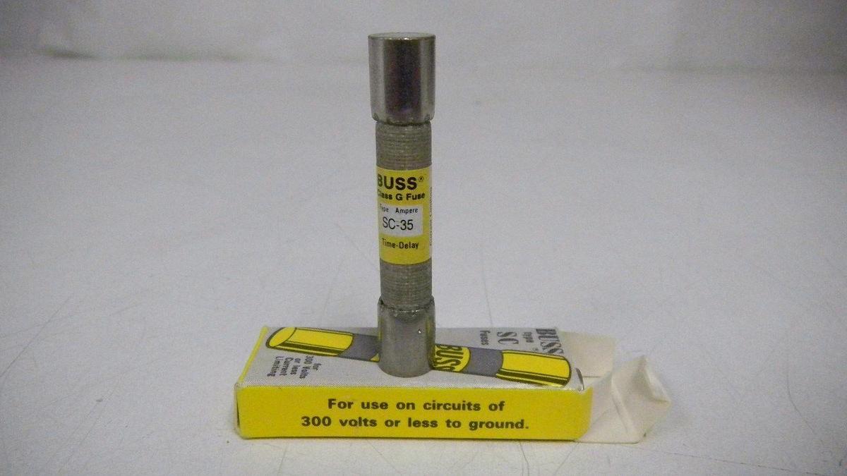Fuses, Buss SC35 Current Limiting, lot of 5 fuses