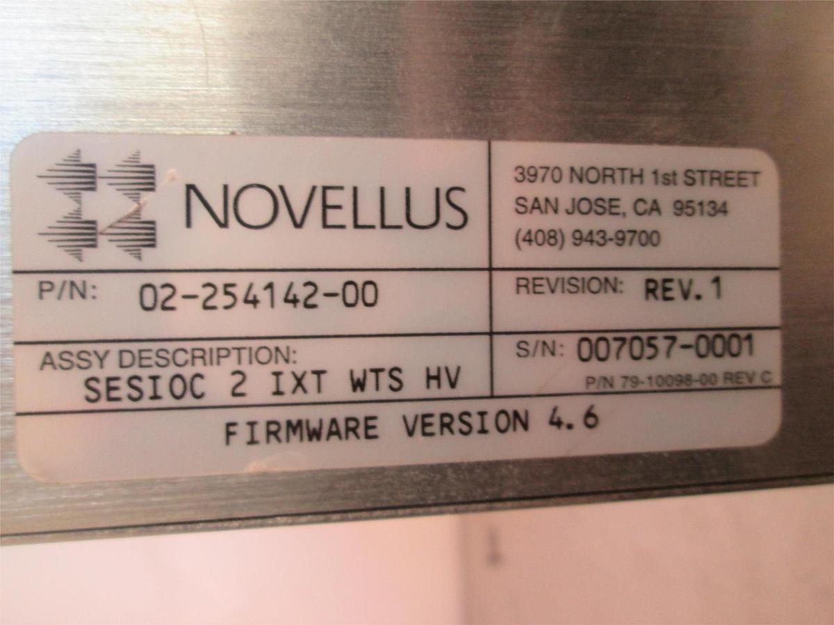 Used Digital Dynamics, IXT WTS-HV, SESIOC2, 02-254142-00, Used