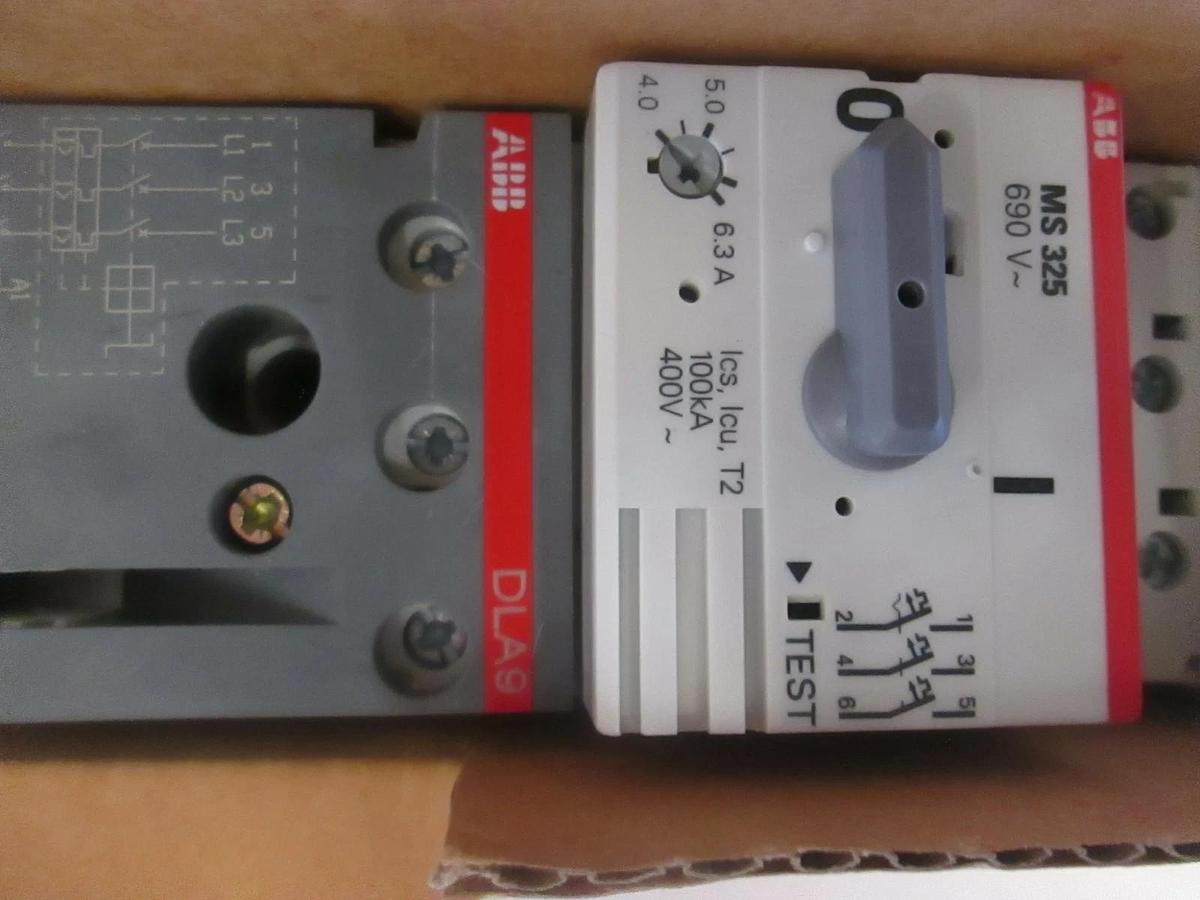 ABB, DLA9-30-84 w/ ABB MS 325 Starter, New