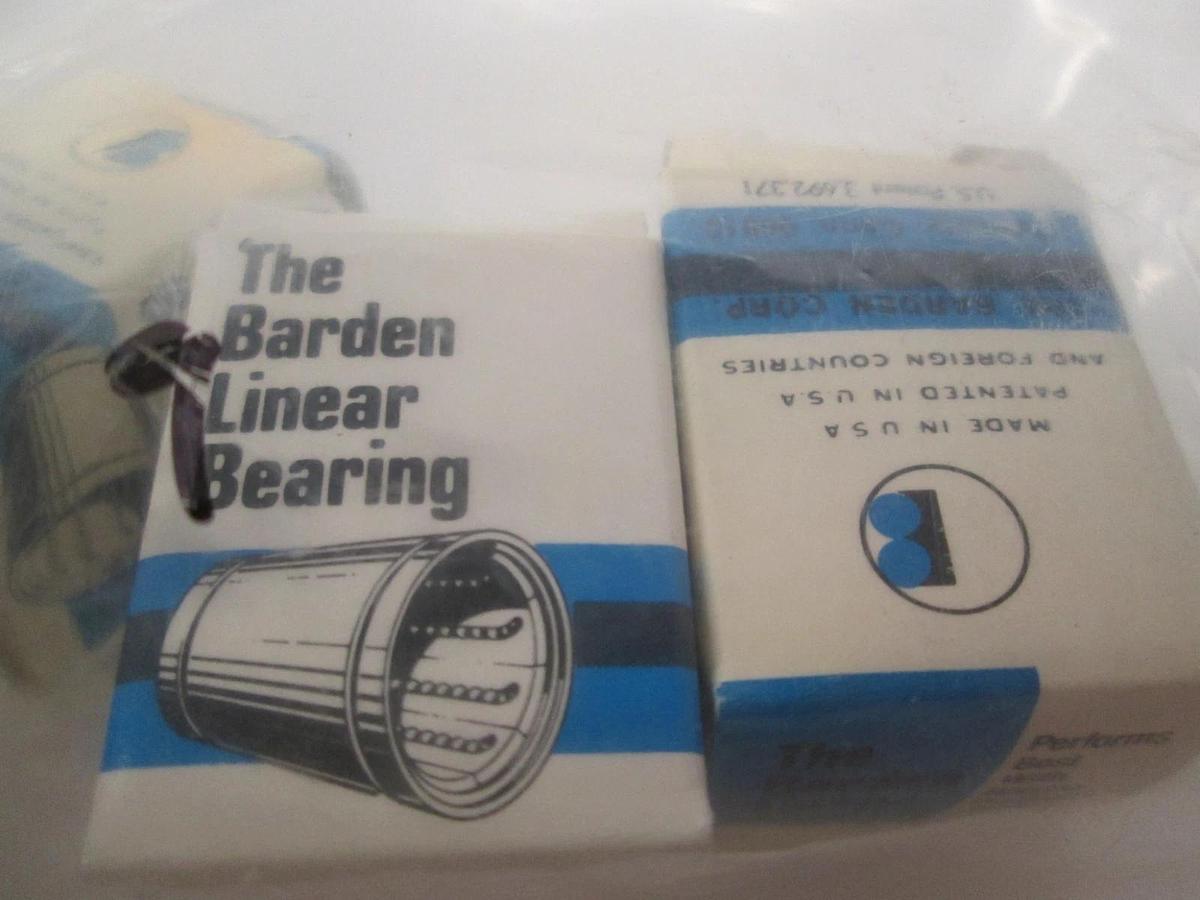 The Barden Corp., 201-219, Linear Bearing, New, Lot of 4