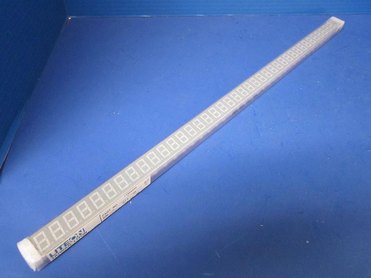 LITEON LTS6460G Single Digit Numeric Display LET, 0.56", Green - Lot of 40