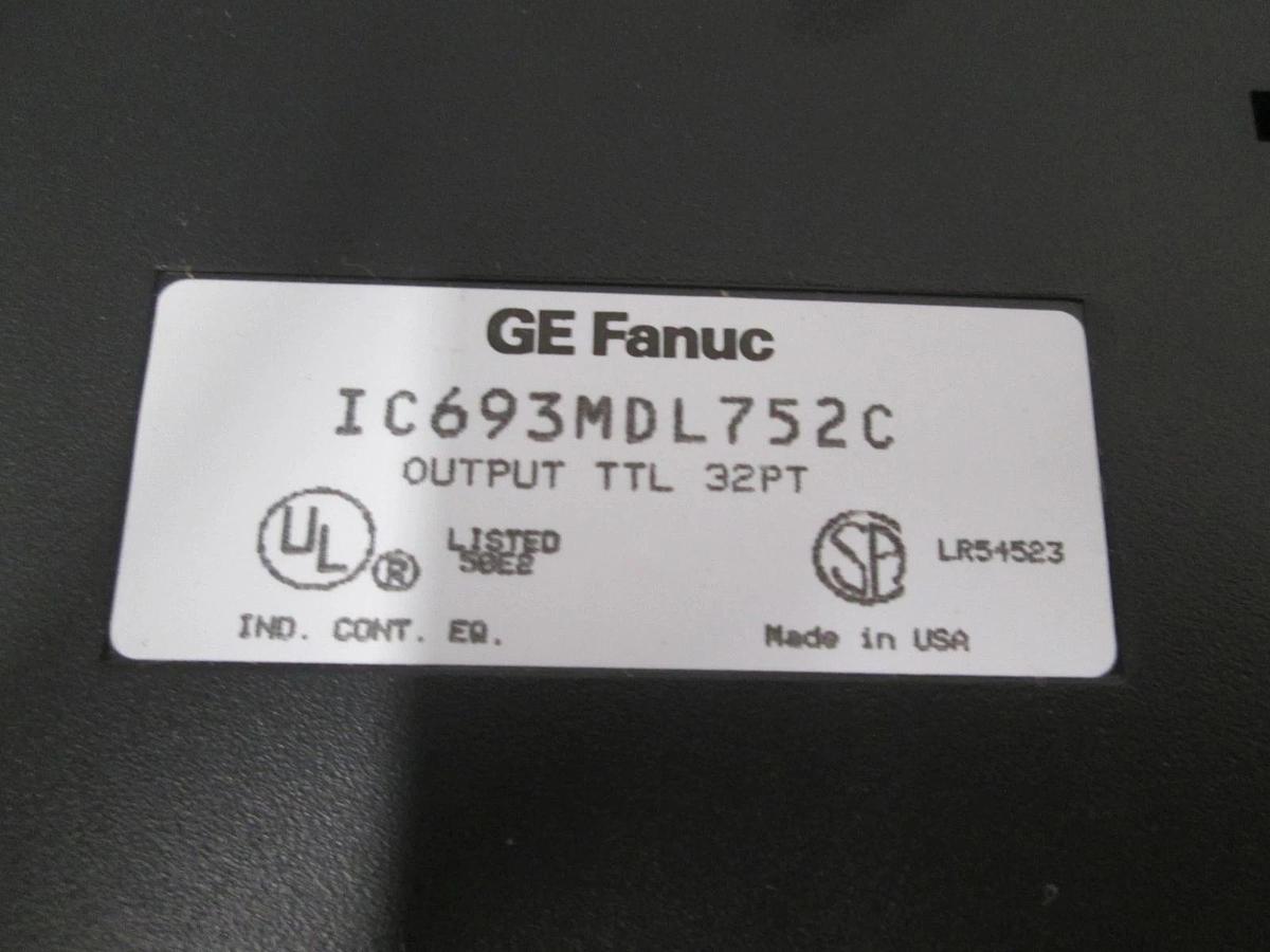 Used GE Fanuc, IC693MDL752C, PLC Module, Output TTL 32PT, Used