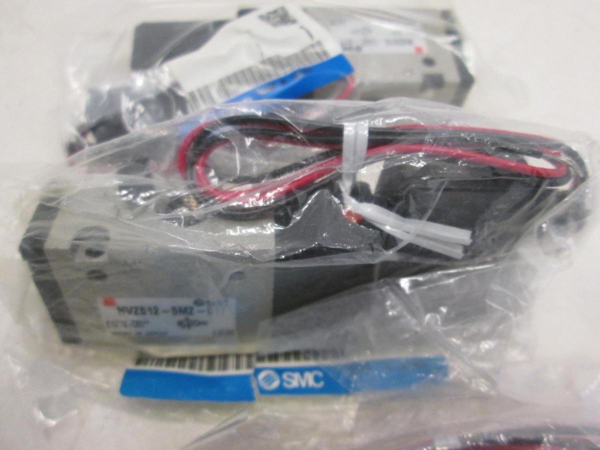 SMC, Solenoid Valve, NVZ512-5MZ-01T, New, Lot of 4
