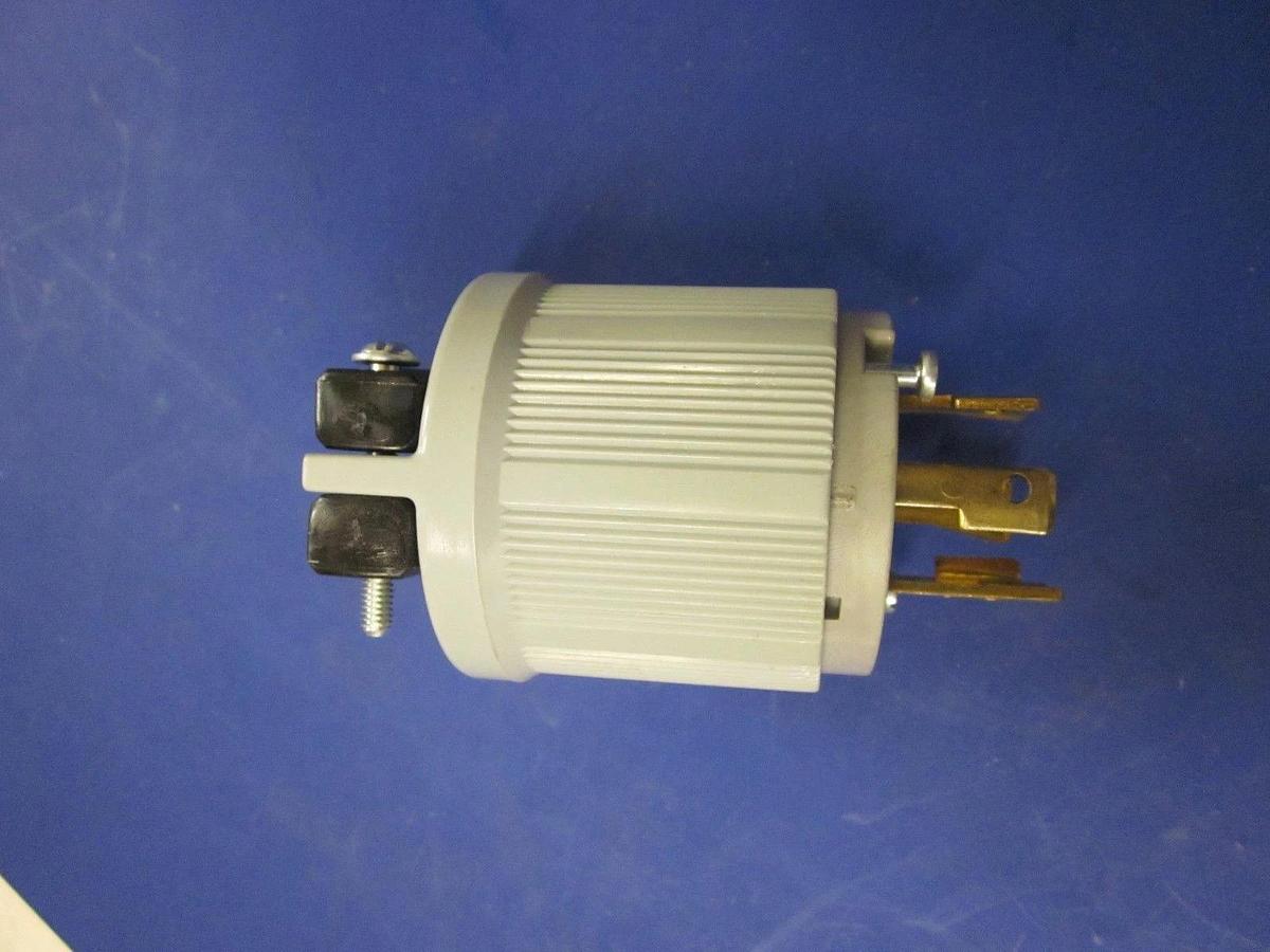 Used Arrow Hart, Hart-Lock Turn & Pull 30A 240V Plug, Lot of 3 Used