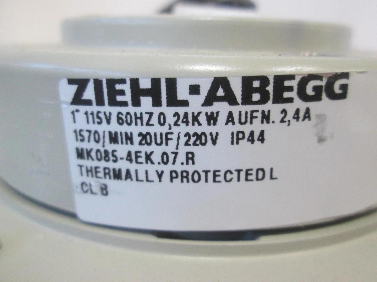 Used Ziehl-Aegg, RH31M-4EK.2C.1R, Cooling Fan, 60Hz, Used