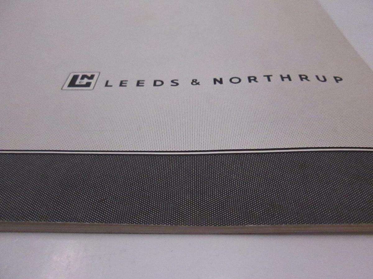 Used Leeds and Northrup 8693 Temperature Potentiometer Directions, Used