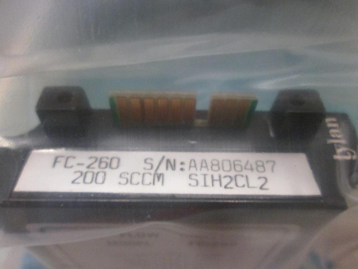 Used Tylan FC-260, Mass Flow Controller MFC, SIH2CL2, 200 SCCM,refurb
