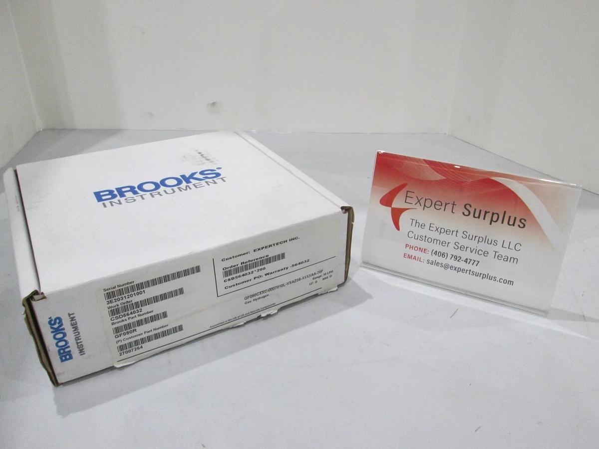 Brooks, GF080CXXC, 20000 ccm, O2 Gas, Mass Flow Controller, New