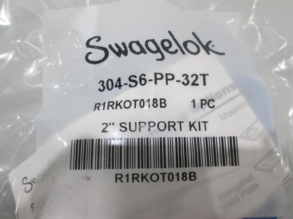 Used Swagelok, 304-S6-PP-32T, 2" Support Kit, New